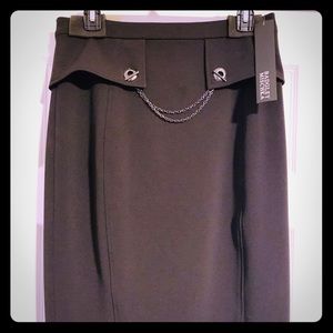 Badgley Mischka Black Skirt